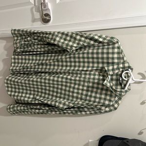 The northface button down in good shape light use